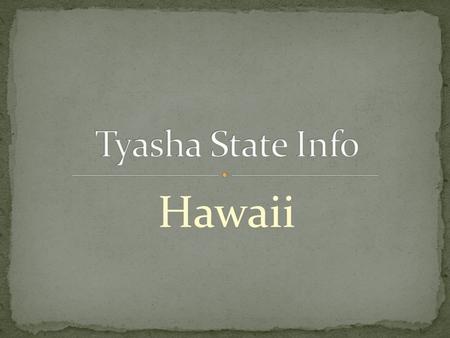 Hawaii. The flag which stands for Hawaii. The flag symbols means peace and parody.