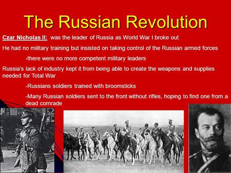 The Russian Revolution