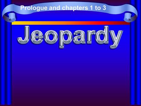 Prologue and chapters 1 to 3. Misc. Prologue Chapter 1Chapter 2Chapter 3 10 20 30 40 50 40 30 20 10 50 40 30 20 10 50 40 30 20 10 50 40 30 20 10.