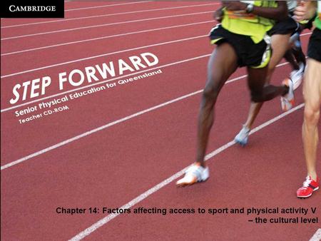 Cambridge University Press © Kiss, Kleoudis, Rasi, Stewart and Johnston 2010 Chapter 14: Factors affecting access to sport and physical activity V – the.