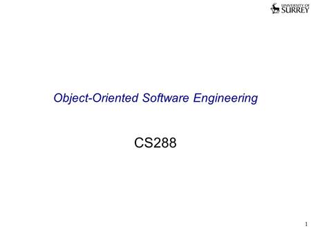 1 Object-Oriented Software Engineering CS288. 2 GUI building with NetBeans Contents User Interaction JButtons JTextFields JLabels JForms in NetBeans Practical.