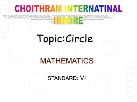 CHOITHRAM INTERNATINAL