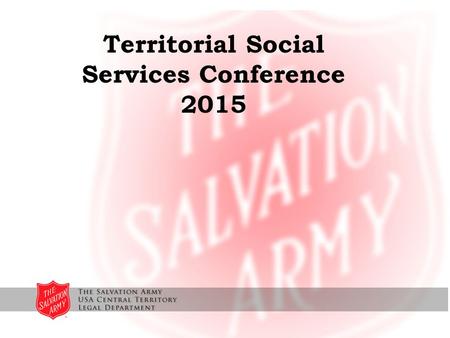 Territorial Social Services Conference 2015. EO 13672 Modifies Executive Order 11246 which prohibited discrimination by federal government contractors.