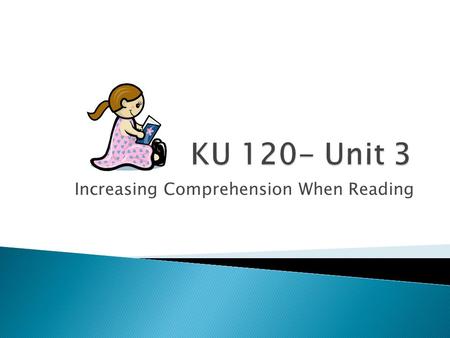 Increasing Comprehension When Reading.  Words written around an unknown word that helps the reader figure out what the unknown word means.