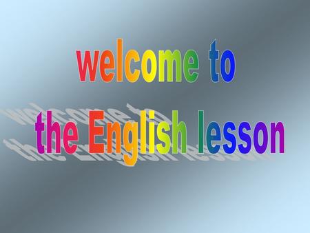 What did we learn last lesson? Yoni ________________ a dog. ___________, ______________, _________________ לאה הלינגר מתי פת.