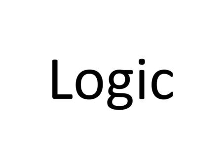 Logic. Mathematical logic is a subfield of mathematics exploring the applications of formal logic to mathematics. Topically, mathematical logic bears.