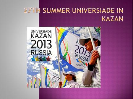  Competitions and training sessions will take place in 64 sports venues, 30 of which are specially constructed for the 2013 Games. As of June 2012, 27.