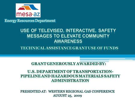 PROUDLY SERVING BOTH NATURAL GAS AND ELECTRIC CUSTOMERS SINCE 1917 CURRENT GAS SYSTEM STATISTICS: 12TH LARGEST MUNICIPAL GAS SYSTEM (# OF CUSTOMERS) SERVING.