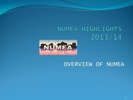 OVERVIEW OF NUMEA 1. 2 WHO ARE NUMEA? A VOICE FOR NON-UNION EMPLOYEES HEARD THROUGH ACTIVE ENGAGEMENT, COMMUNICATION AND PROFESSIONALISM.