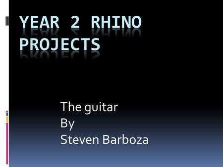 The guitar By Steven Barboza. This is the basic structure of the guitar i have constructed. It features a blue, almost like chrome finish with gray sidings.