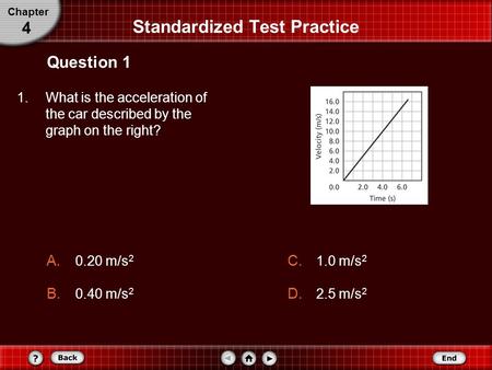 Standardized Test Practice