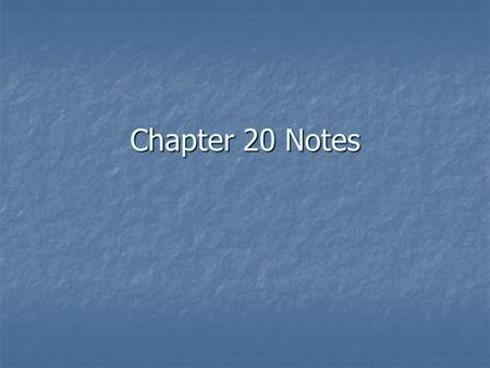 Chapter 20 Notes. Fort Sumter Had a very limited supply Had a very limited supply Would only last a few weeks Would only last a few weeks Lincoln wanted.