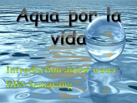 Generally speaking, water is a colorless, transparent, odorless, tasteless liquid that forms the seas, lakes, rivers, and rain and is the basis of the.