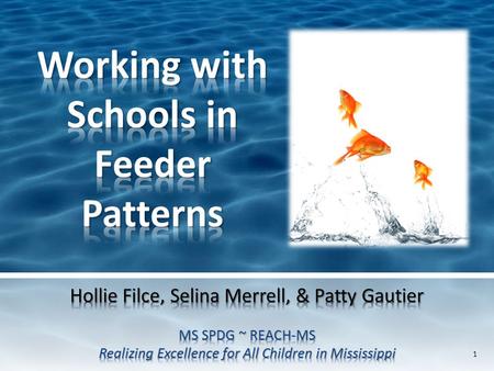 1. Original SPDG (2005 – 2010 + no-cost extension) – School-wide PBIS – Literacy – Family engagement New SPDG (2010 – 2015) – PBIS School-wide (scaled.