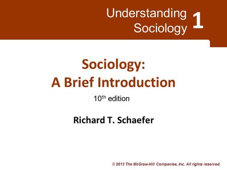 Sociology: A Brief Introduction