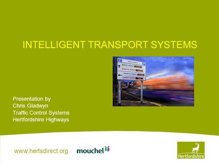 INTELLIGENT TRANSPORT SYSTEMS