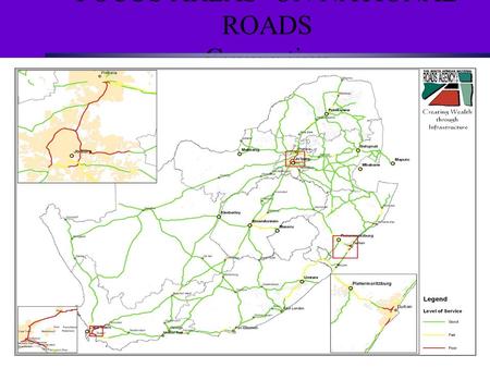 FOCUS AREAS ON NATIONAL ROADS Congestion. FOCUS AREAS ON NATIONAL ROADS Causes – Traffic Density.