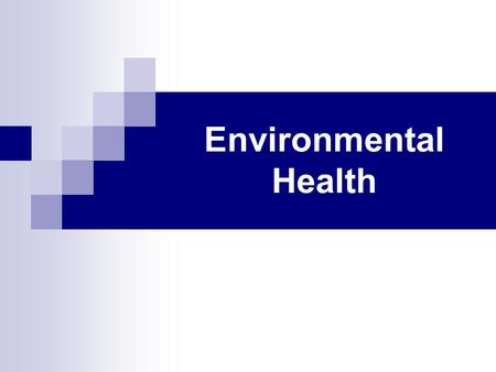 Environmental Health. Air Quality Index (AQI) AQI: developed by the EPA is an index for reporting daily air quality  Range From: 0-500  Air Quality: