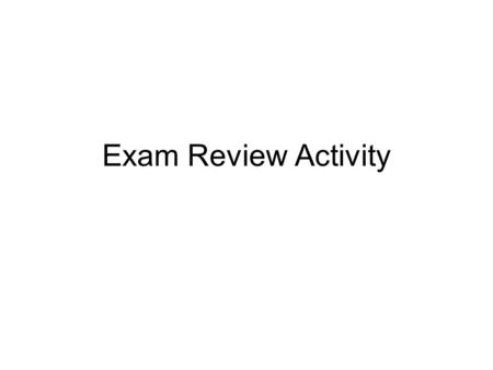 Exam Review Activity. STATION #1: Solution TermDefinition Fiscal Perioda period of time over which earnings are measured aka accounting period Accounting.