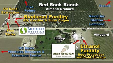 1.Joint development project with Biodico Sustainable Biorefineries and Mendota Bioenergy. 2.First sustainable biorefinery for producing biodiesel and.