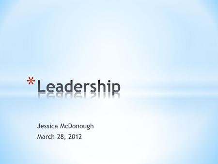 Jessica McDonough March 28, 2012. * “You can lose when you outscore somebody in a game. And you can win when you’re outscored.” * “Success is peace of.