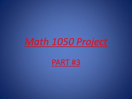 Math 1050 Project PART #3. Insight's Home Purchasing Basics Determine that you really want a home. Figure out how much you can afford for a home loan.