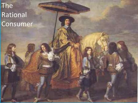 The Rational Consumer. The income and substitution effects have been sacrificed… Their definitions are straight forward and in your book.