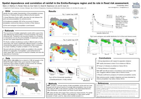 Rationale The occurrence of multiple catastrophic events within a given time span affecting the same portfolio of insured properties may induce enhanced.