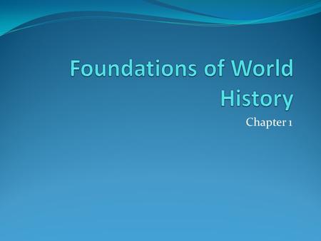 Chapter 1. “Inquiry” What happened? Why did it happen? What can we learn from those events and people?