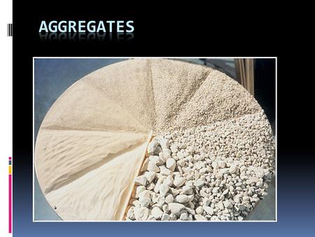 AGGREGATES.