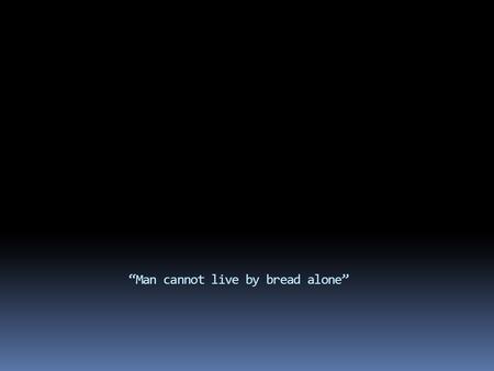 “Man cannot live by bread alone”. Market Resistance  “Dynamic Packaging is a myth”  “6 nights is not sexy”  “Dynamic Package and Die” However:  “Tour.