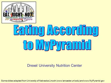 Drexel University Nutrition Center