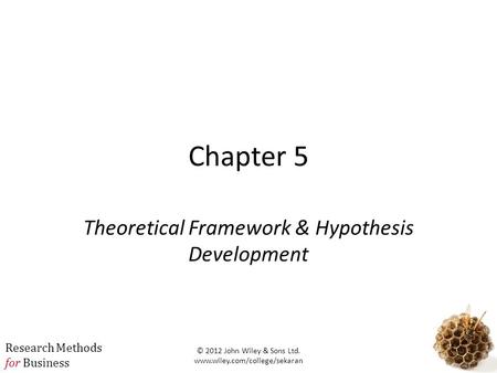 Theoretical Framework & Hypothesis Development