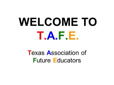 Texas Association of Future Educators