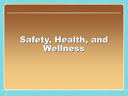 Chapter ?? Safety, Health, and Wellness. Basic Anatomy The skeleton is the framework for the body. It includes 206 bones of various sizes and types.