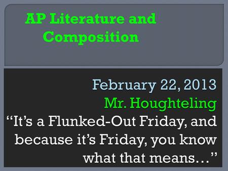 AP Literature and Composition.  Literary Criticisms Review  The Catcher in the Rye FOCUS  Idiosyncrasies of language  Identifying the speaker 