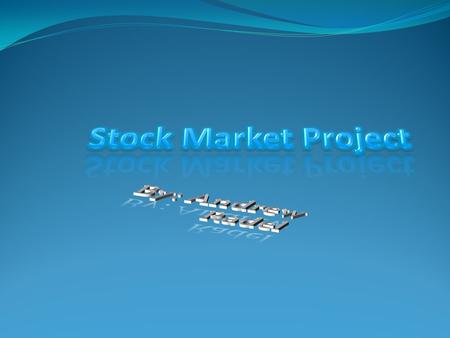 What is the stock market? The stock market is a place where buyers and sellers trade stocks for money. People who own stocks are often called “shareholders”,