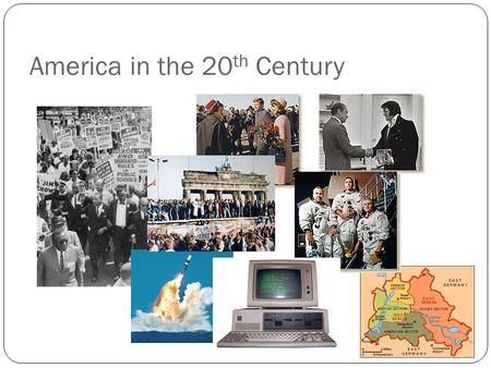 America in the 20 th Century. What contributed to the prosperity of Americans following WWII? With rationing of consumer goods over, business converted.