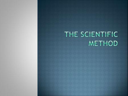  Control: The group that is NOT experimented on  Variable: Any factor that can change in a controlled experiment, observation, or model  Constants: