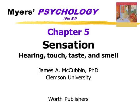 Myers’ PSYCHOLOGY (6th Ed)