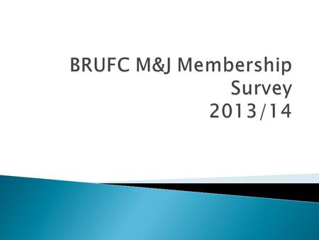 Purpose of Survey Effective organisations, whether they are banks, supermarkets, hospitals or girl guide groups, engage and listen to their membership.