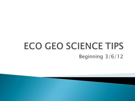 Beginning 3/6/12.  Describe these 3 ways that ores are formed: (p.195-196) ◦ Cooling Magma: ◦ Contact Metamorphism: ◦ Moving water (2 ways):