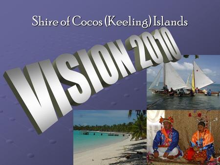 Shire of Cocos (Keeling) Islands. Housing Precinct (HI & WI) RATIONALE:  Housing shortage on Home Island causing overcrowding and contravening Health.