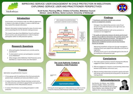 Introduction Social workers must sometimes make very difficult judgements in relation to the safety of children. In order to fulfil this task they need.