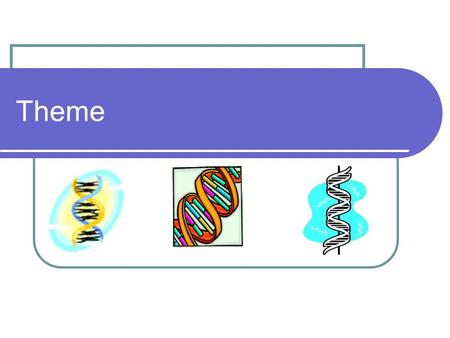 Theme. What is Theme? The main idea or underlying meaning of a literary work. A theme may be stated or implied. Theme differs from the subject or topic.