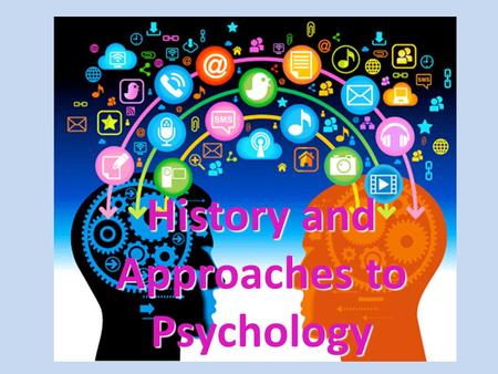 History and Approaches to Psychology. Psychology: The scientific study of behavior and mental processes Let’s break down the definition: Behavior: Anything.