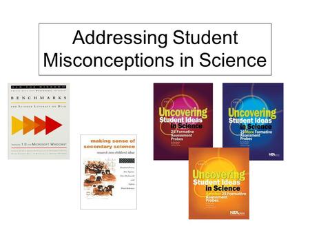 Addressing Student Misconceptions in Science. Where did the tree come from? Please complete the Sequoia Tree probe Commit to one best response Place answer.