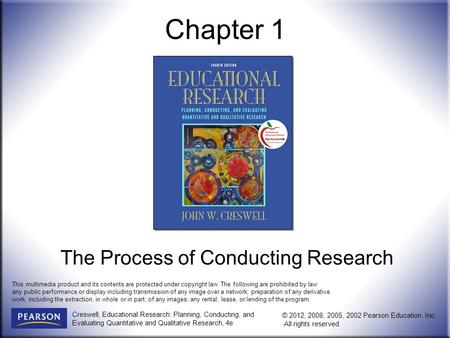 The Process of Conducting Research