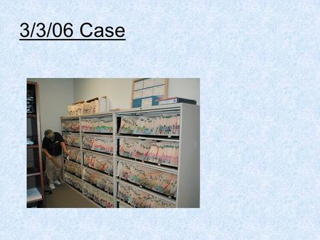 3/3/06 Case. Chief Complaint Pt is a 55 y/o caucasion male who presents with right-sided weakness that started last night.