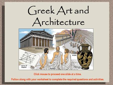 Greek Art and Architecture